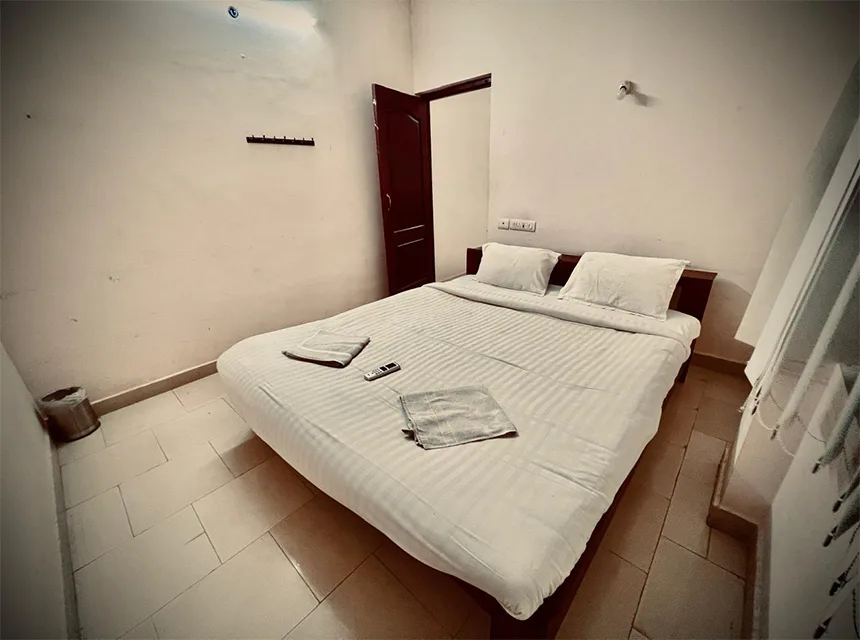 Garden view room