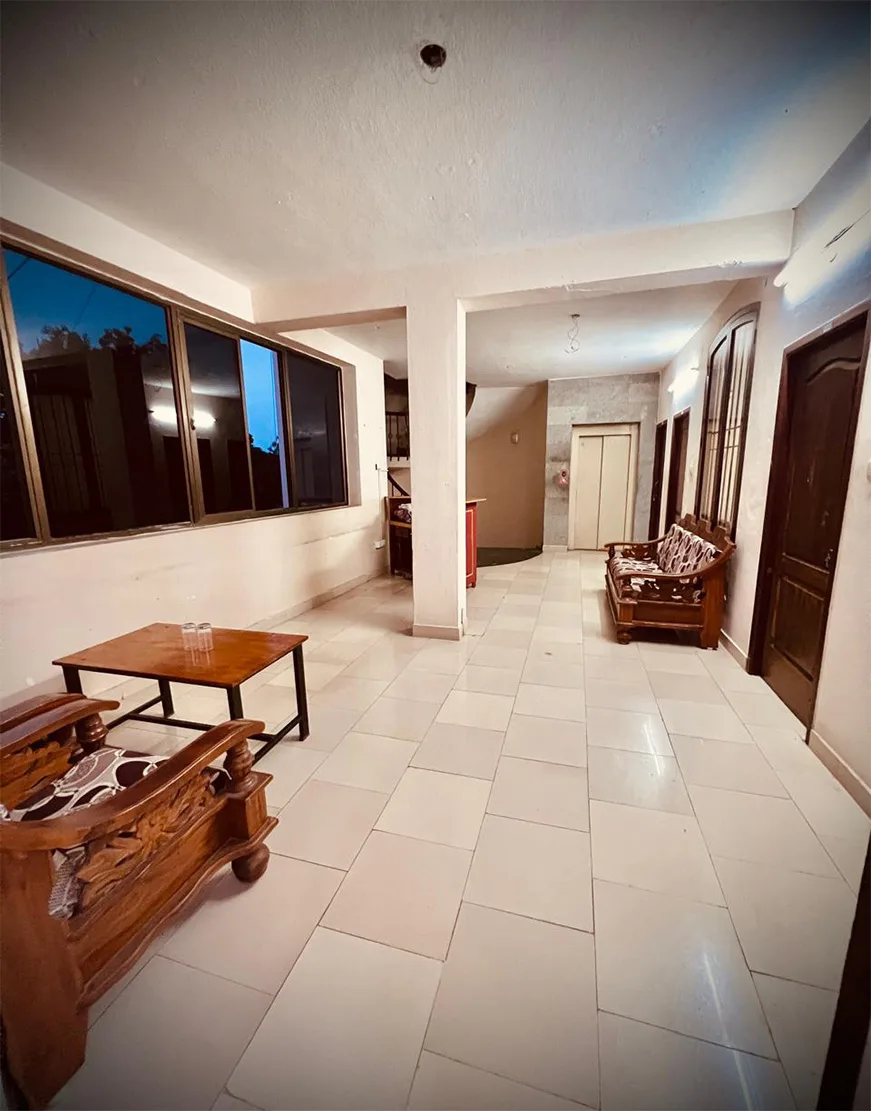 Hall way Garden View Residency Puducherry